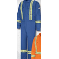 Bulwark Men's Premium Coveralls w/Reflective Trim - Royal Blue